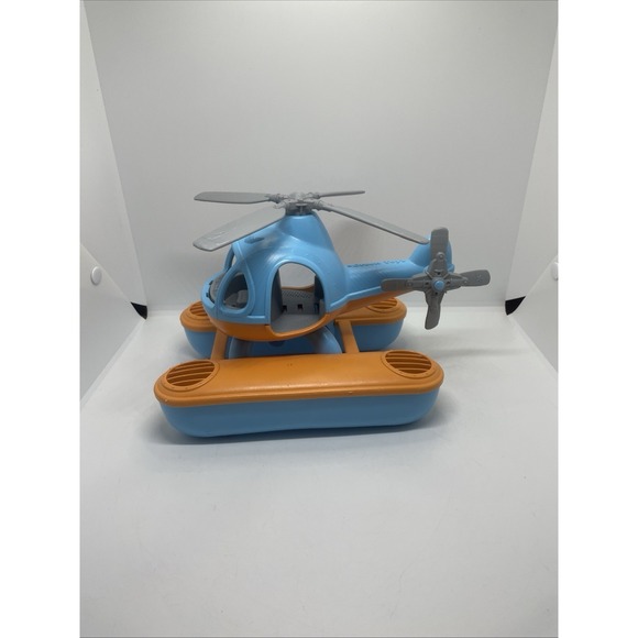 Green Toys Seacopter Helicopter Amphibious Flier Bath Toy Pool Toy Made In USA - Picture 7 of 7